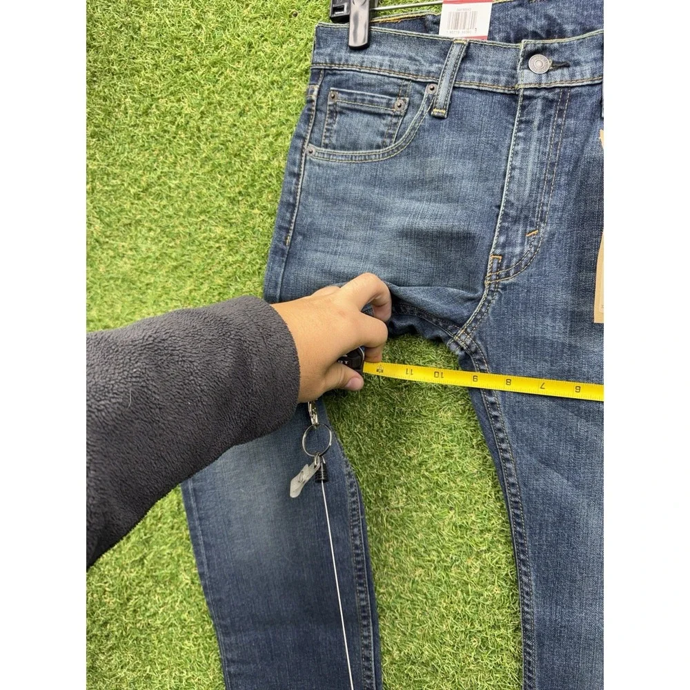 Levis 519 Jeans Mens 30x30 Extreme Skinny Stretch Sits Below Waist Dark Wash NWT